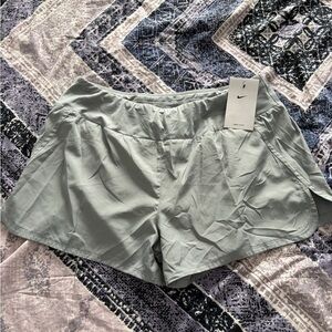 Nike Women's Light Gray Athletic Shorts